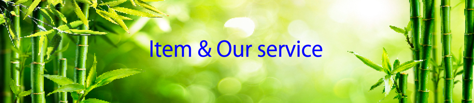 Iten and Our service